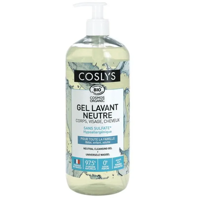 Gel de Dus pentru Toata Familia fara Parfum Bio 1L COSLYS — preț și oferte