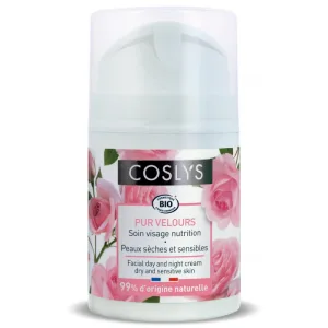 Crema Hidratanta de Zi si de Noapte pentru Ten Uscat si Sensibil cu Trandafiri Bio 50ml