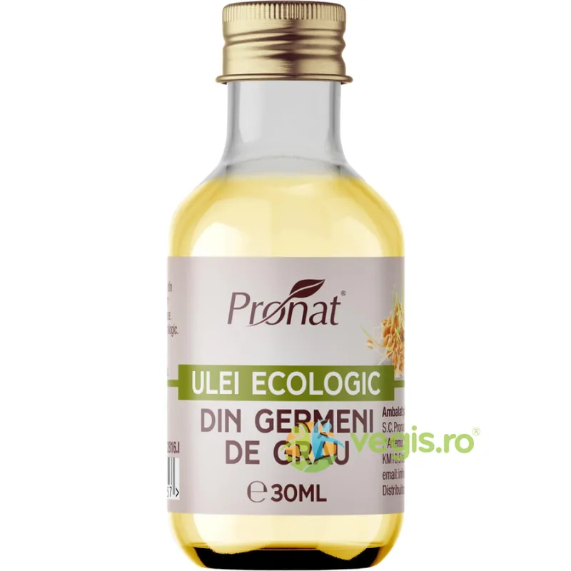 Ulei din Germeni de Grau Ecologic/Bio 30ml PRONAT — preț și oferte