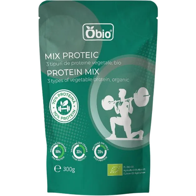 Mix Proteic Ecologic/Bio 300g OBio — preț și oferte