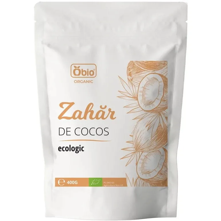 Zahar de Cocos Ecologic/Bio 400g OBio — preț și oferte
