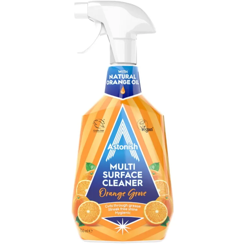 Solutie de Curatare pentru Suprafete Multiple cu Portocala 750ml ASTONISH — preț și oferte