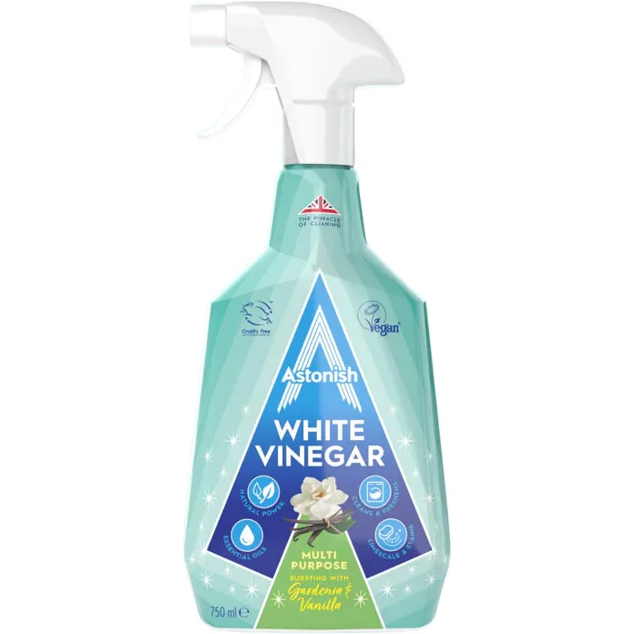 Solutie de Curatare cu Otet Alb Multi Suprafete Gardenie & Vanilie 750ml ASTONISH — preț și oferte