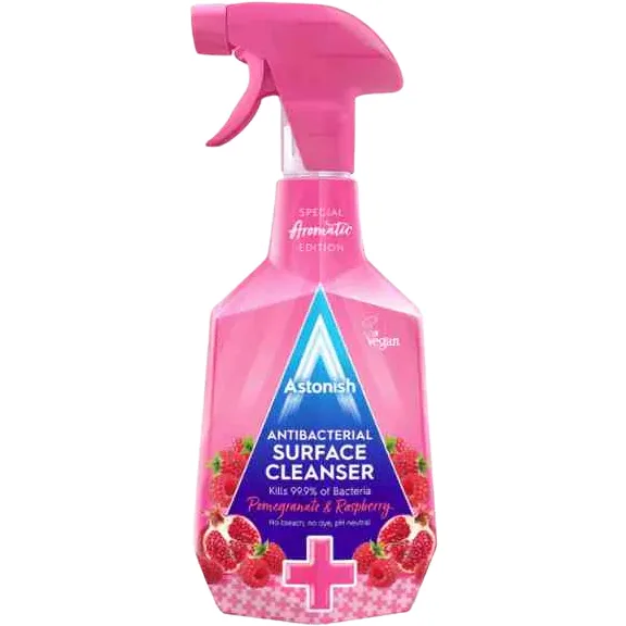 Solutie Antibacteriana pentru Curatare cu Rodie si Zmeura 750ml ASTONISH — preț și oferte