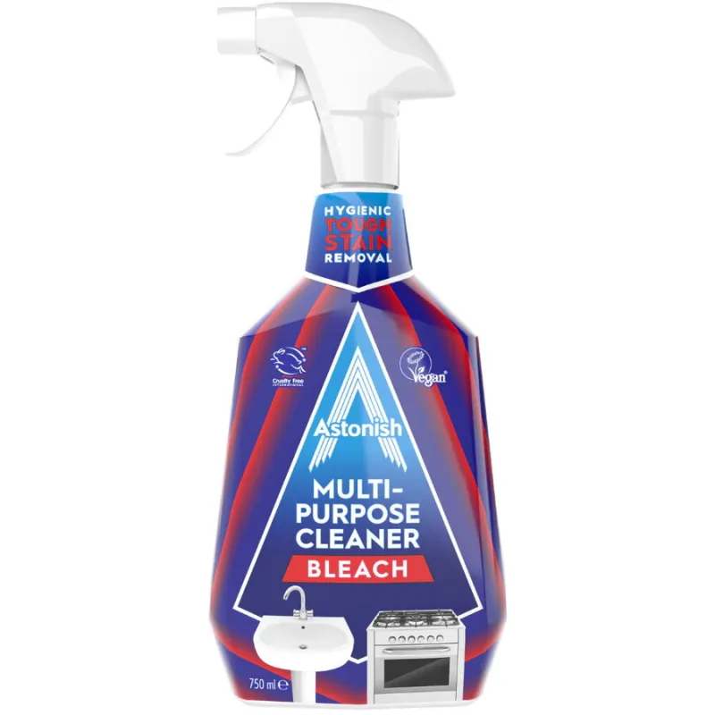Solutie de Curatare Multifunctionala cu Inalbitor 750ml ASTONISH — preț și oferte