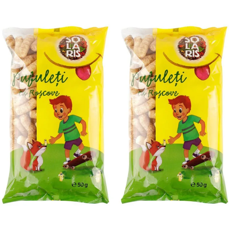 Pachet Pufuleti cu Pudra de Roscove 50g + 50g SOLARIS — preț și oferte