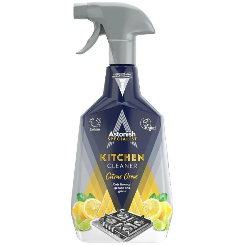 Solutie de Curatare pentru Bucatarie cu Parfum de Citrice 750ml ASTONISH — preț și oferte