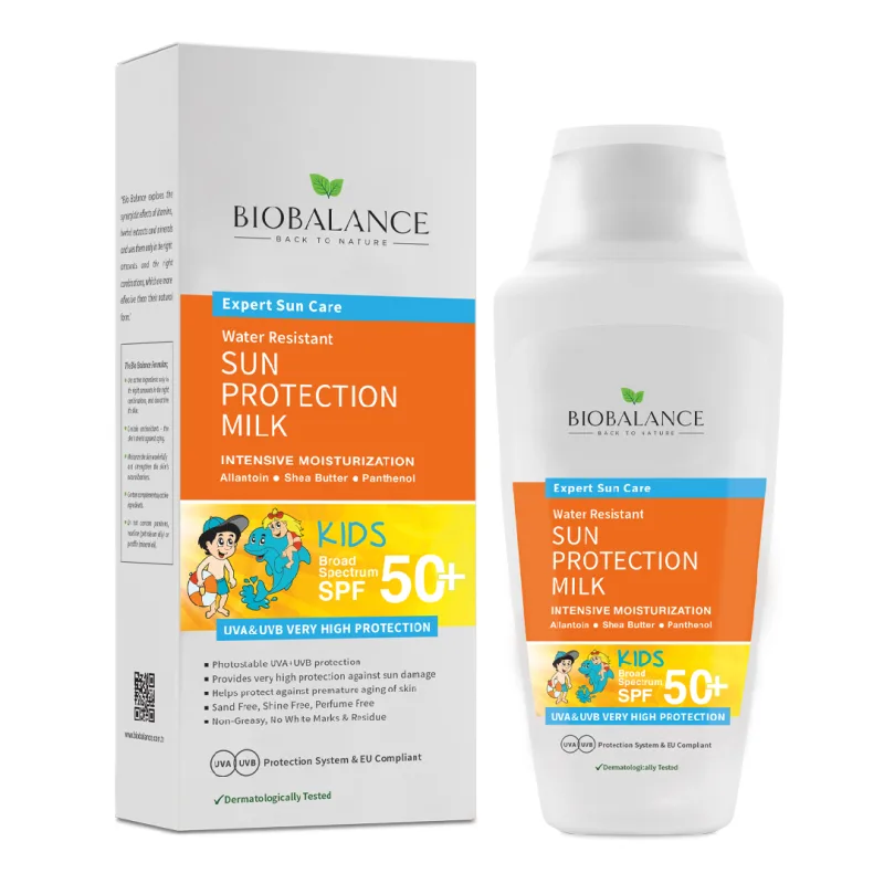 Lapte cu protectie solara pentru copii SPF 50+, 150 ml, Bio Balance — preț și oferte