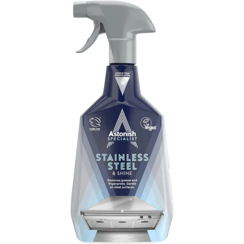 Solutie de Curatare pentru Inox si Metal 750ml ASTONISH — preț și oferte