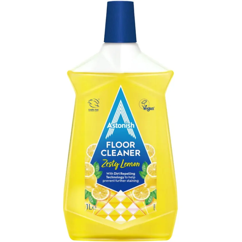 Detergent pentru Pardoseli cu Lamaie 1L ASTONISH — preț și oferte