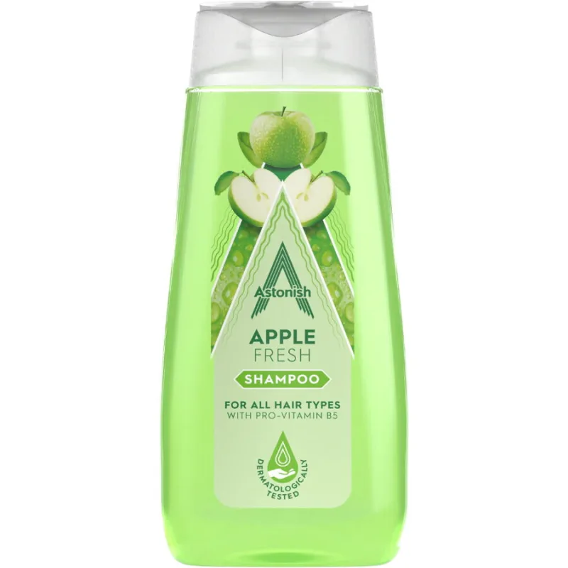 Sampon pentru Toate Tipurile de Par Apple Fresh 400ml ASTONISH — preț și oferte