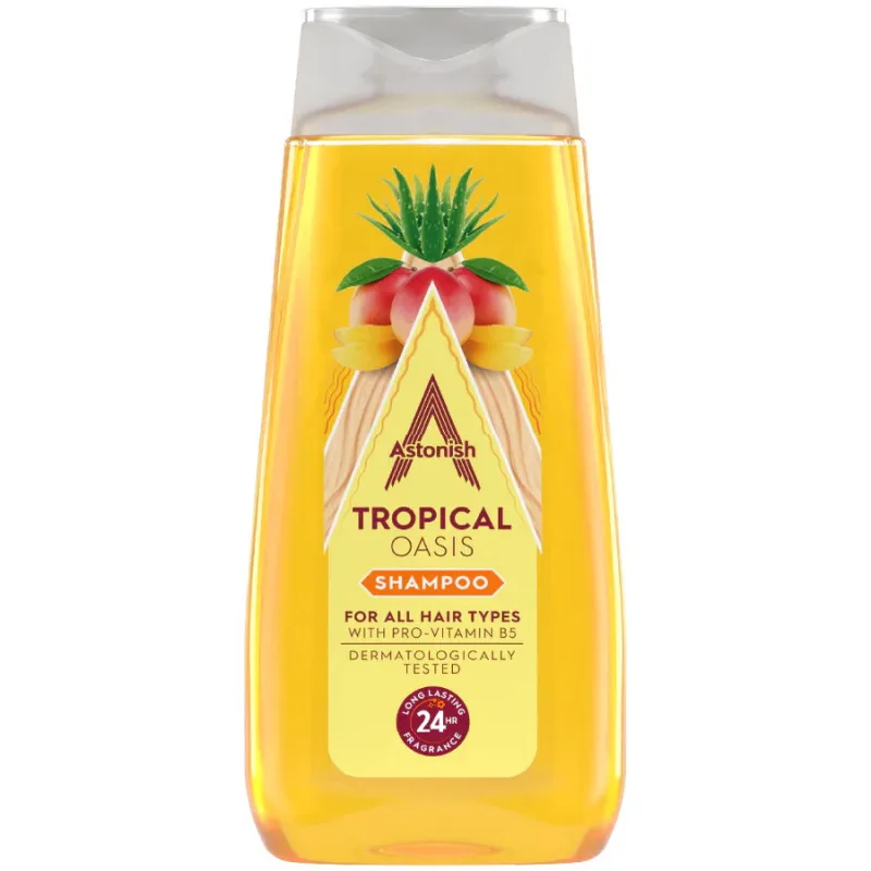Sampon pentru Toate Tipurile de Par Tropical Oasis 400ml ASTONISH — preț și oferte