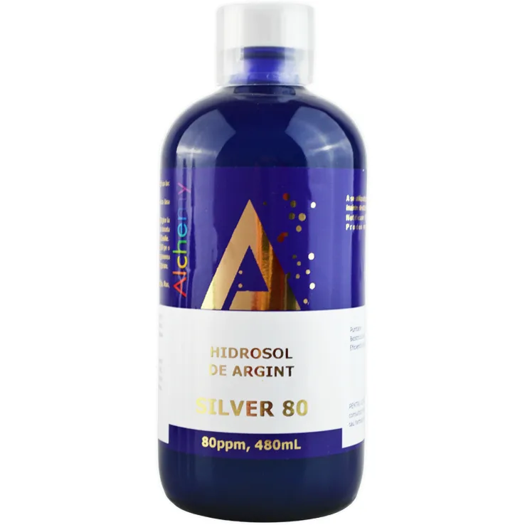 Hidrosol de Argint Silver 80ppm 480ml PURE ALCHEMY — preț și oferte