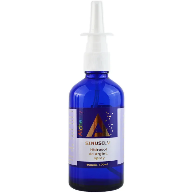 Hidrosol de Argint SinuSIlv cu Atomizor 40ppm 100ml PURE ALCHEMY — preț și oferte