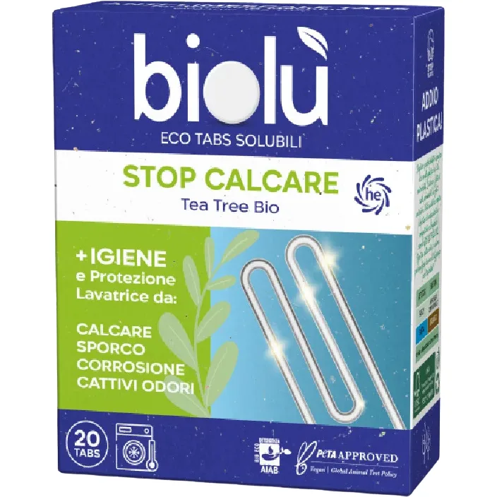 Tablete Eco Anticalcar cu Tea Tree 20buc BIOLU — preț și oferte