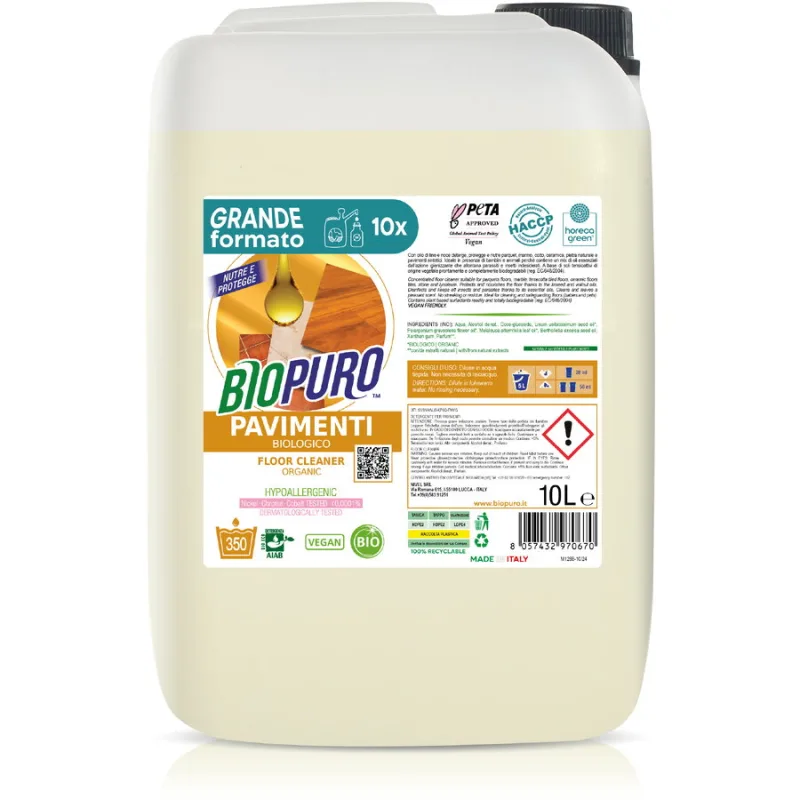 Detergent pentru Pardoseli Hipoalergen Eco 10L BIOPURO — preț și oferte