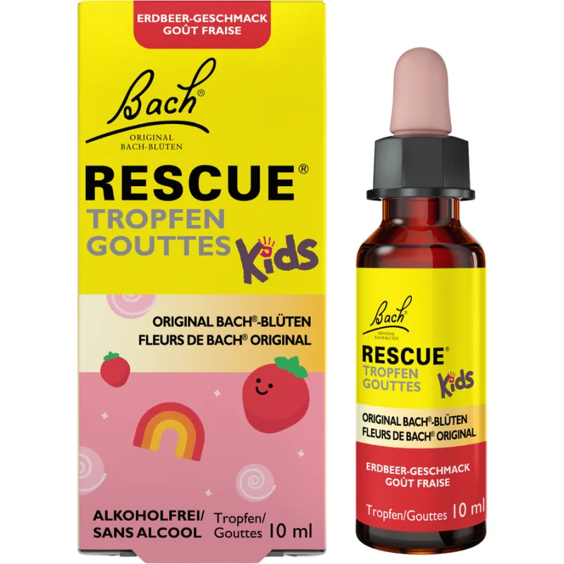 Rescue Kids Strawberry 10ml BACH ORIGINALS FLOWER REMEDIES — preț și oferte