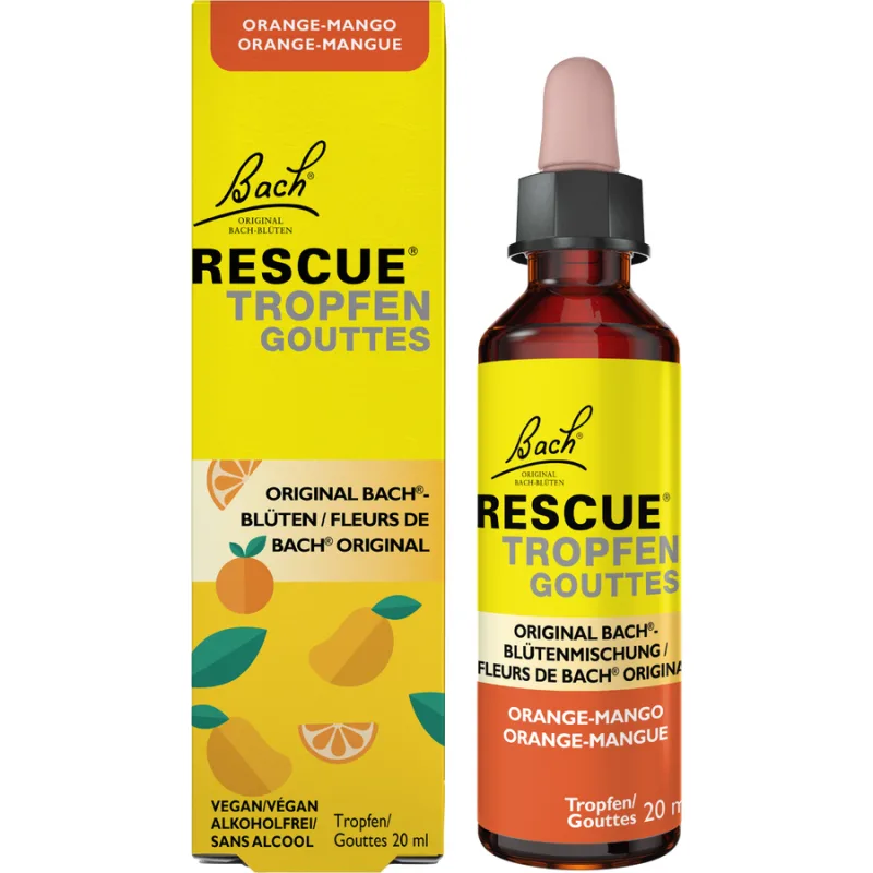 Rescue Orange & Mango 20ml BACH ORIGINALS FLOWER REMEDIES — preț și oferte