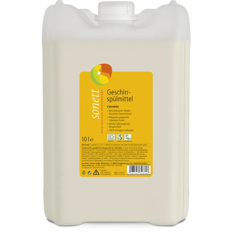 Detergent Lichid pentru Vase cu Galbenele 10L SONETT — preț și oferte