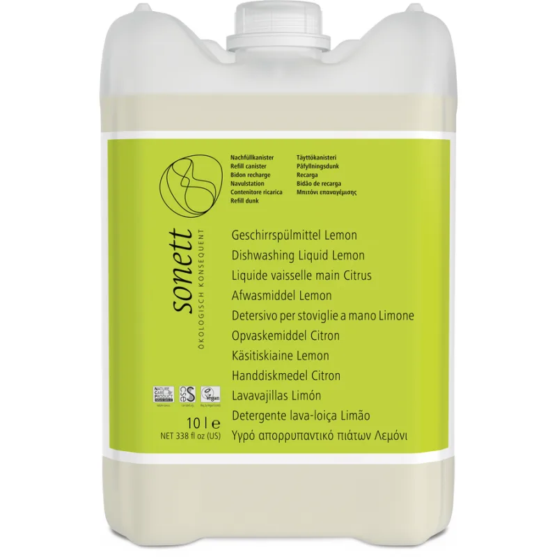 Detergent Lichid pentru Vase cu Lamaie 10L SONETT — preț și oferte