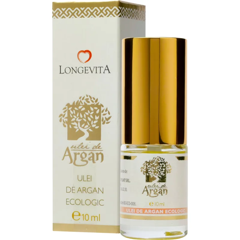Ulei de Argan Presat la Rece Longevita Bio 10ml SOLARIS — preț și oferte