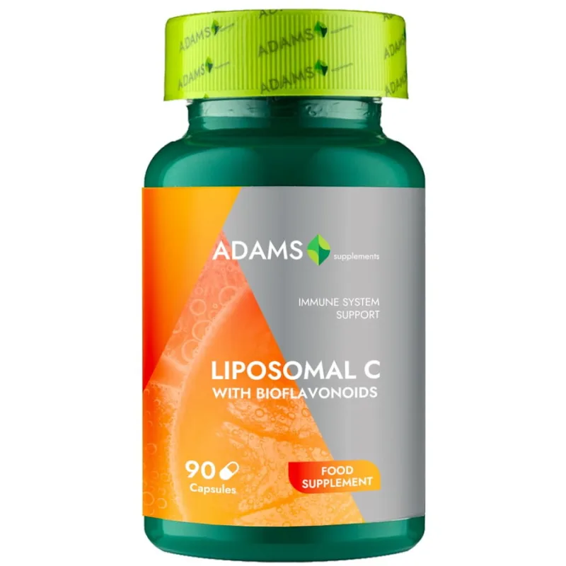 Vitamina C Lipozomala + Bioflavonoide 30cps ADAMS VISION — preț și oferte