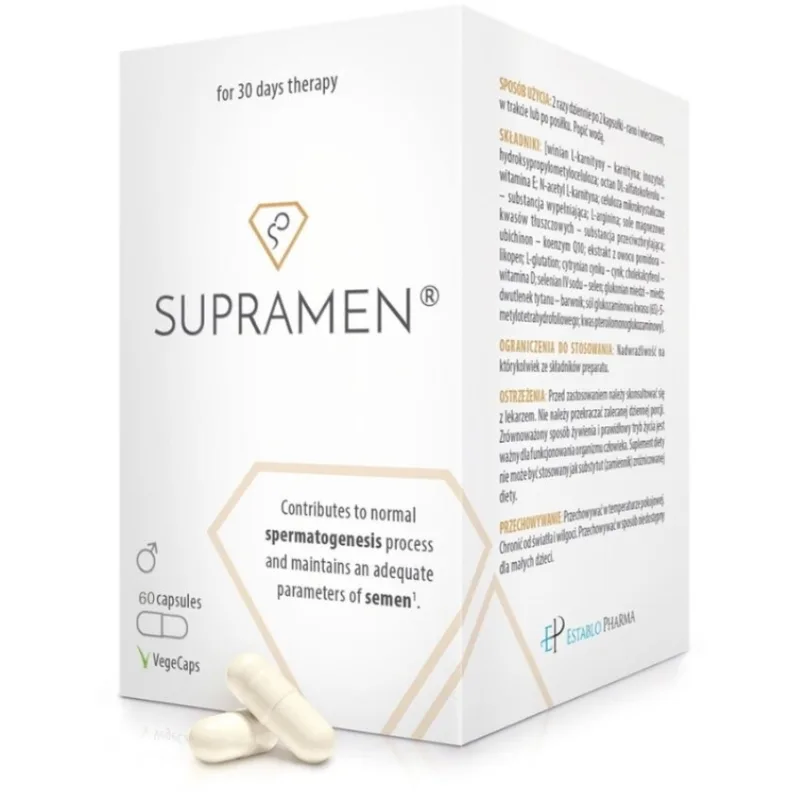 Supramen 60cps ESTABLO PHARMA — preț și oferte