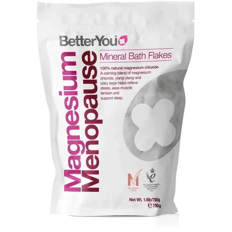 Fulgi de Baie cu Magneziu pentru Menopauza 750g BETTER YOU — preț și oferte