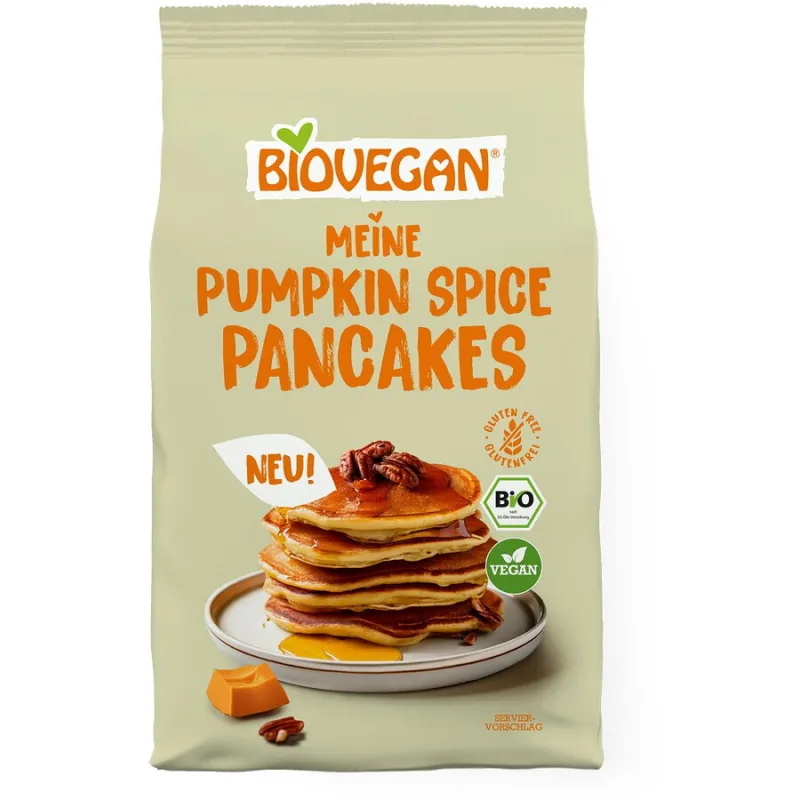 Mix pentru Clatite cu Condimente de Dovleac Ecologic/Bio 200g Biovegan — preț și oferte