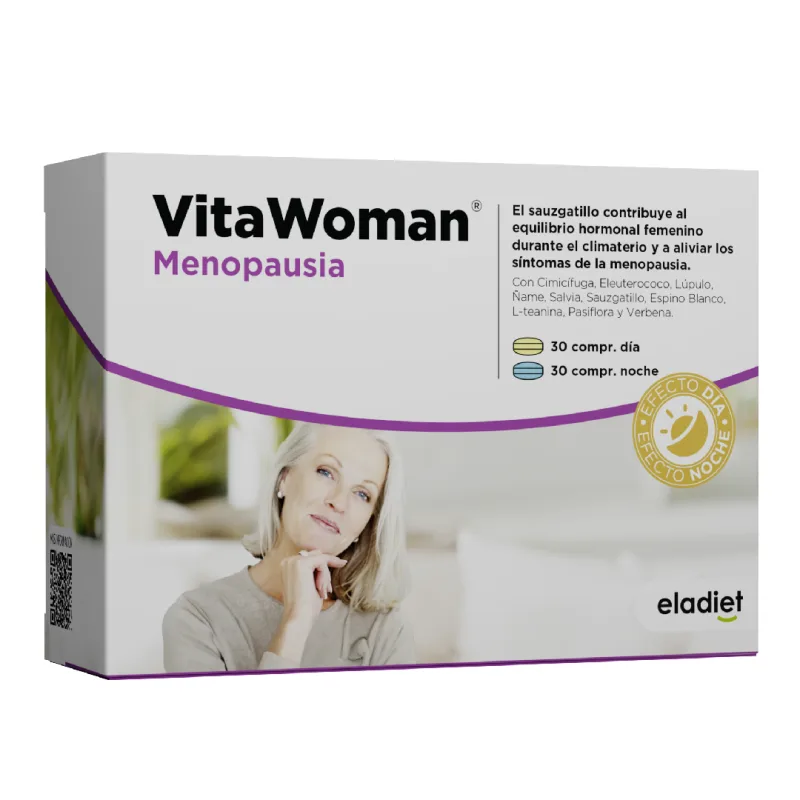 VitaWoman ameliorarea simptomelor menopauzei, 60 capsule, Eladiet — preț și oferte