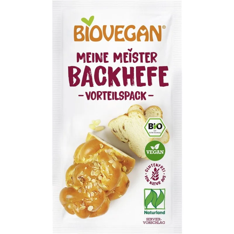 Drojdie Uscata Nativ fara Gluten Ecologica/Bio 7g Biovegan — preț și oferte