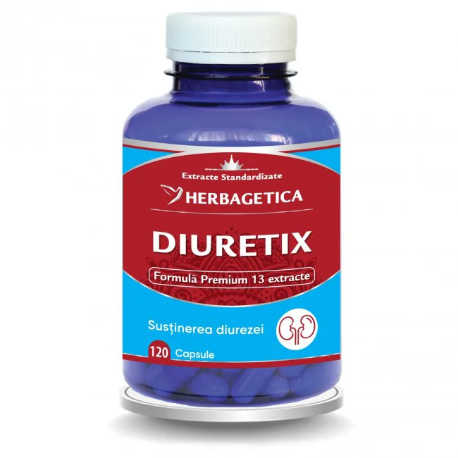 Diuretix 120cps HERBAGETICA — preț și oferte
