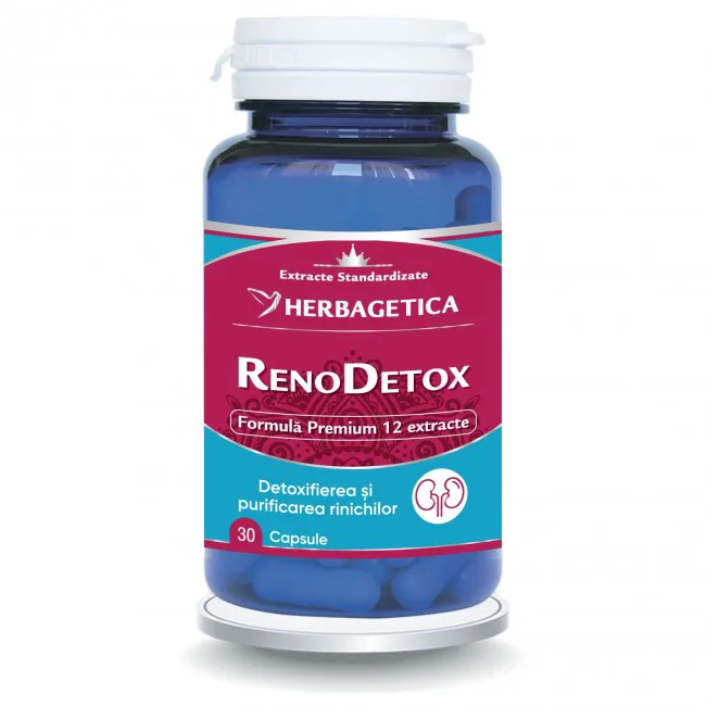 Renodetox 30cps HERBAGETICA — preț și oferte
