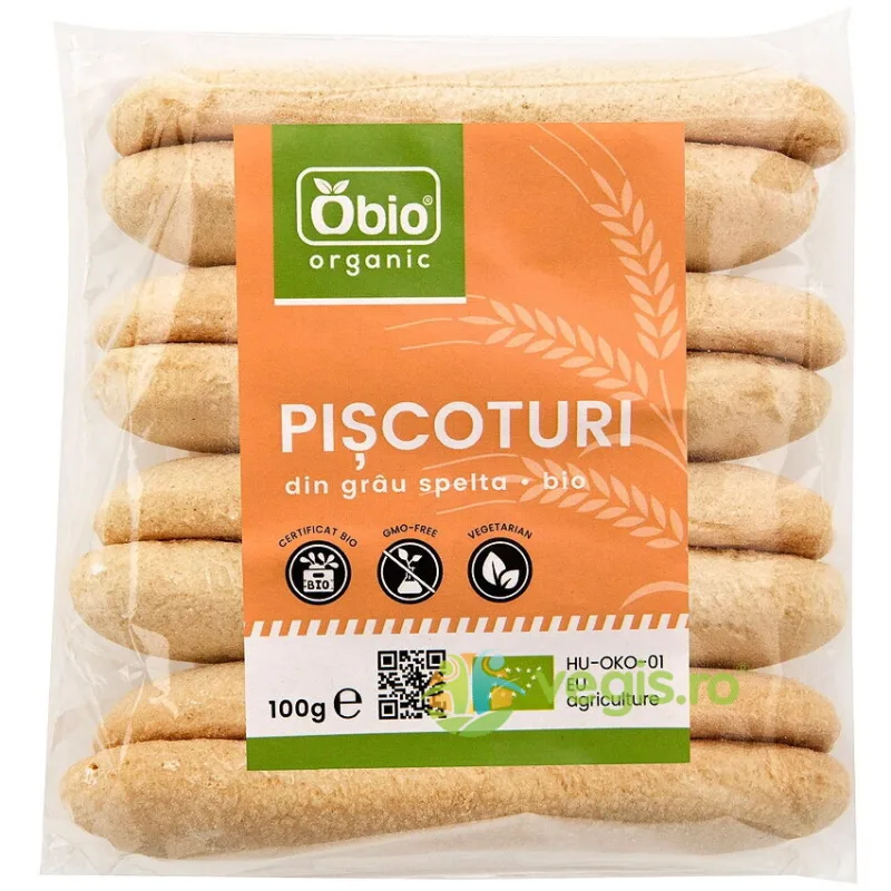 Piscoturi Ecologice/Bio 100g OBio — preț și oferte