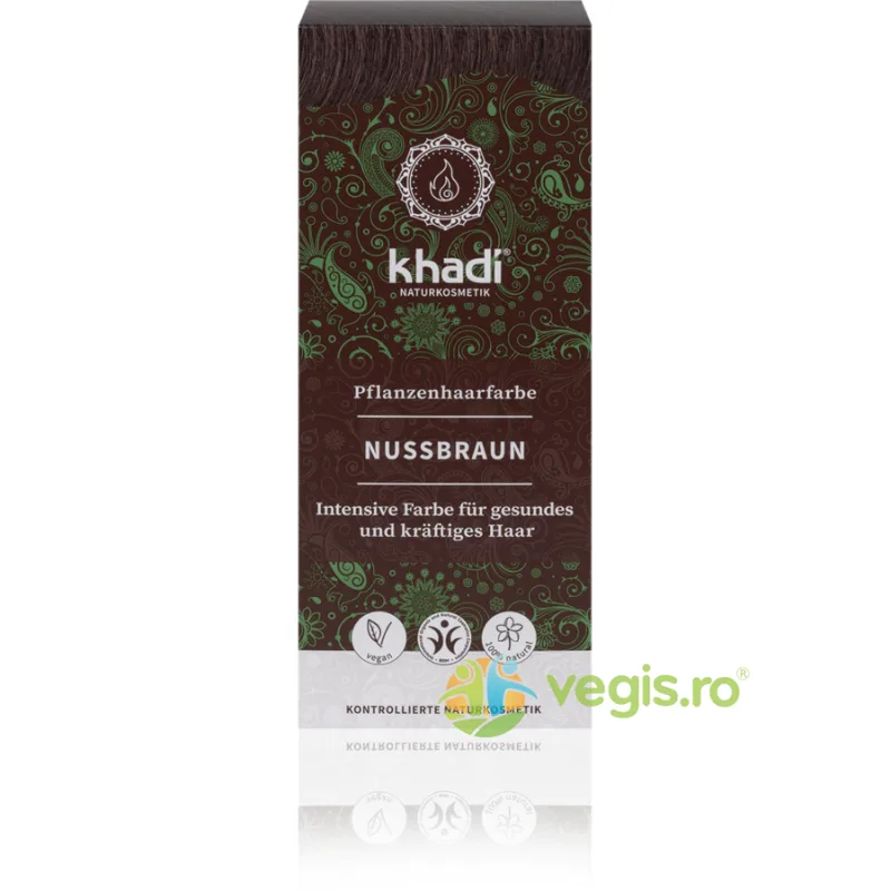 Vopsea de Par Naturala Saten Nuca 100g Khadi — preț și oferte