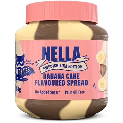 Crema Tartinabila cu Cacao si Banana cu Stevie Banana Cake fara Zahar Adaugat 350g — preț și oferte