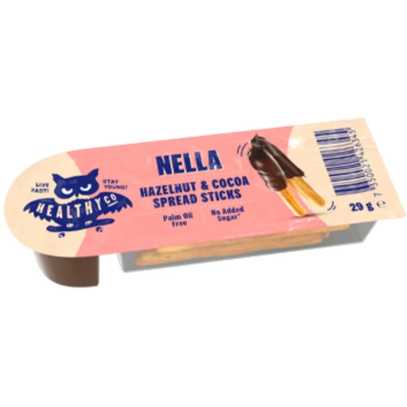 Sticks-uri si Crema de Ciocolata cu Alune cu Stevie fara Zahar Adaugat 29g HEALTHYCO — preț și oferte