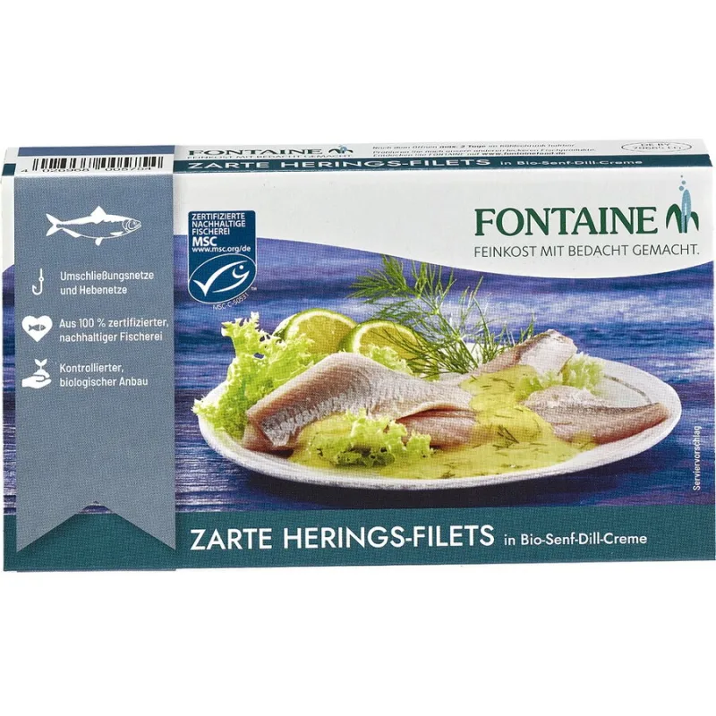 File de Hering in Crema de Mustar si Marar 200g Fontaine — preț și oferte