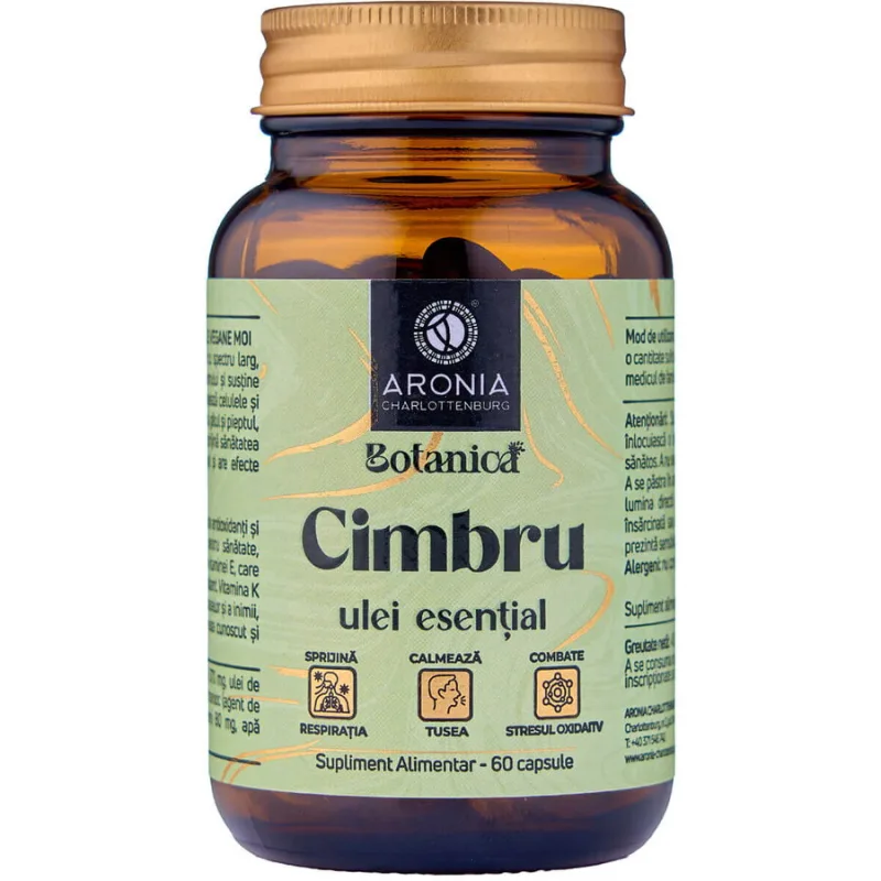 Ulei Esential de Cimbru 60cps ARONIA CHARLOTTENBURG — preț și oferte