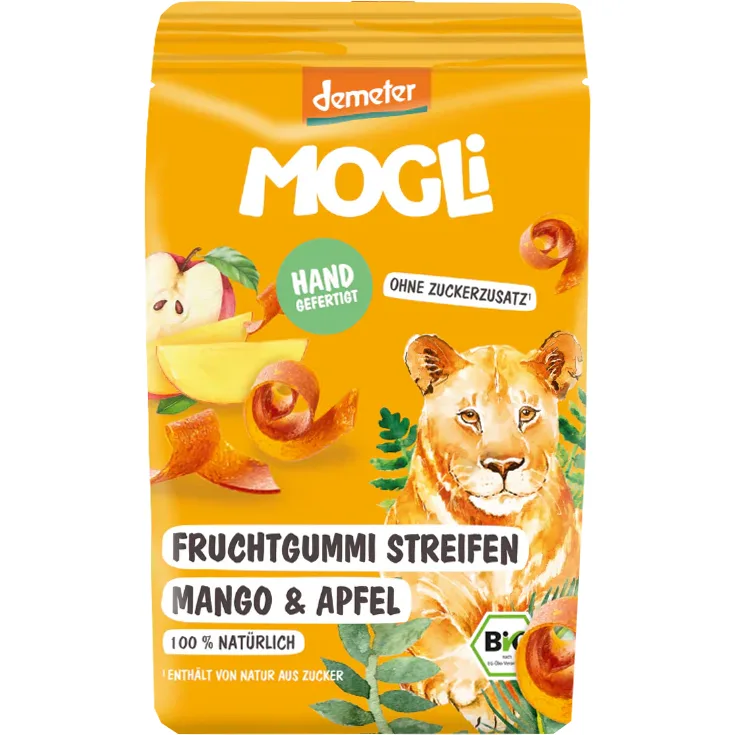 Jeleuri cu Mango si Mar fara Zahar Adaugat Demeter Ecologic/Bio 25g Mogli — preț și oferte
