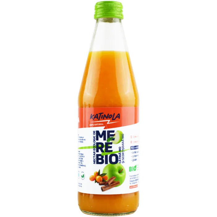Nectar de Catina cu Mar si Scortisoara Ecologic/Bio 330ml KATINOLA — preț și oferte