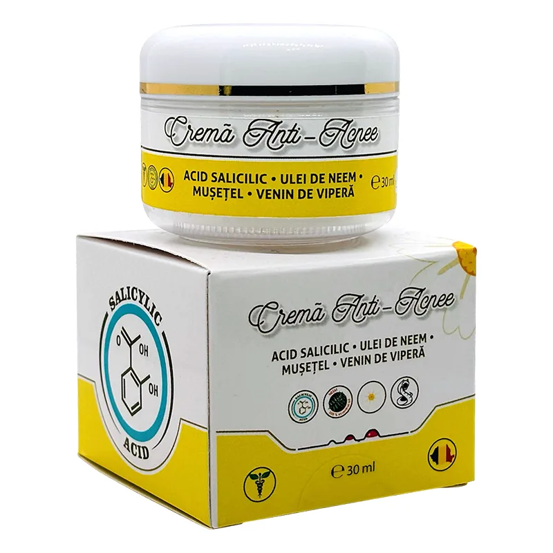 Crema anti-acnee cu venin de vipera, 30 ml, Kasuf — preț și oferte