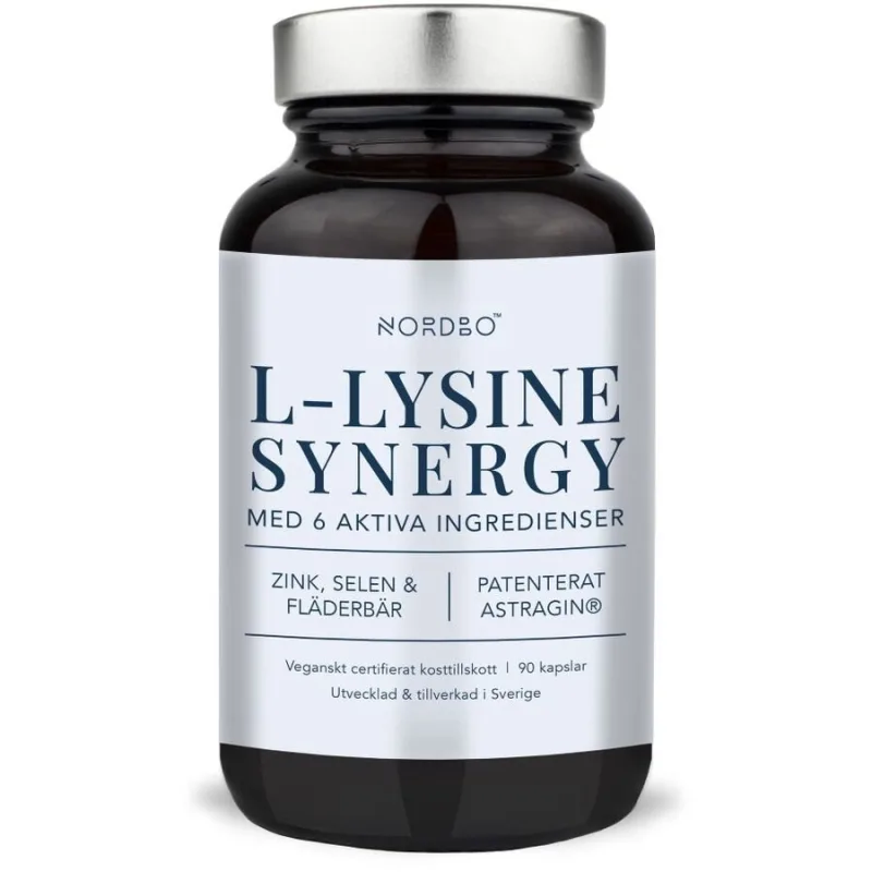L-Lysine Synergy 90cps NORDBO — preț și oferte