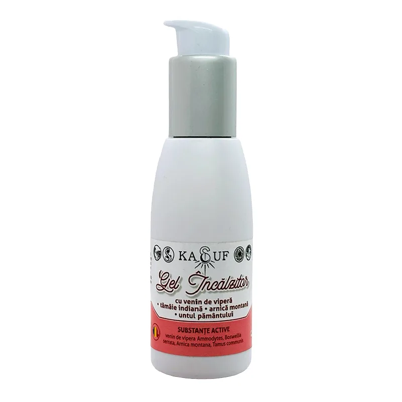 Gel incalzitor cu venin de vipera, 100ml, Kasuf — preț și oferte