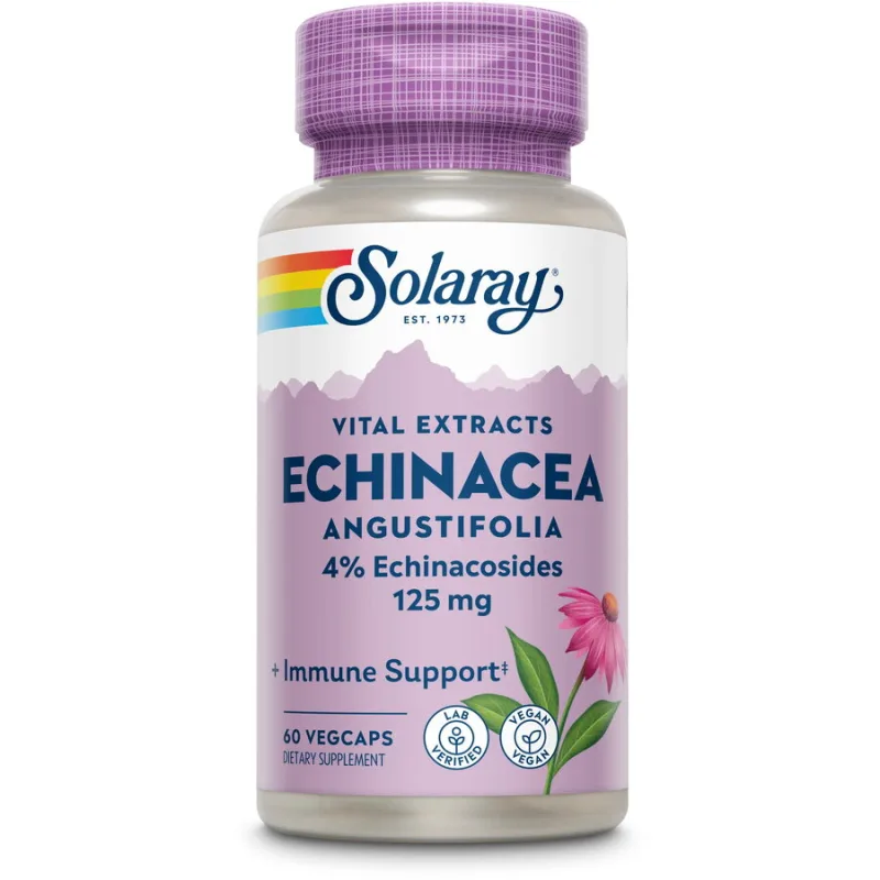 Echinacea Angustifolia 125mg 60cps Solaray — preț și oferte