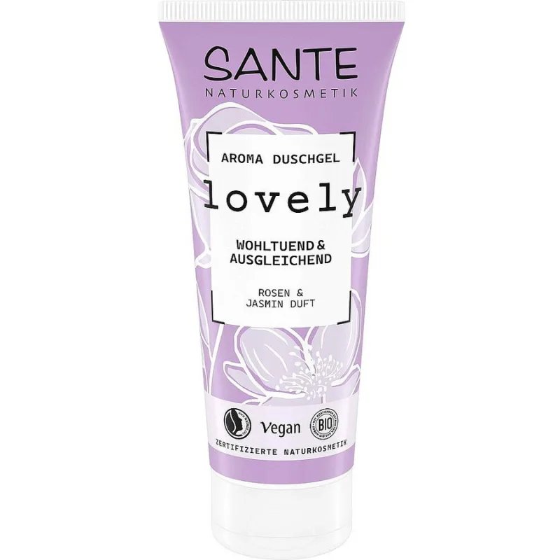 Gel de Dus cu Trandafir si Iasomie Lovely 200ml SANTE — preț și oferte