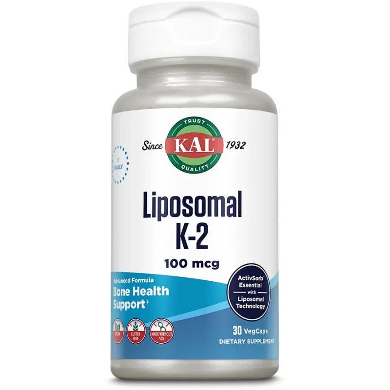 Liposomal K2 30cps vegetale Kal — preț și oferte
