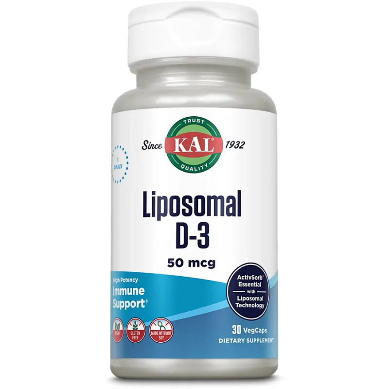 Liposomal D3 50mg 30cps vegetale Kal — preț și oferte