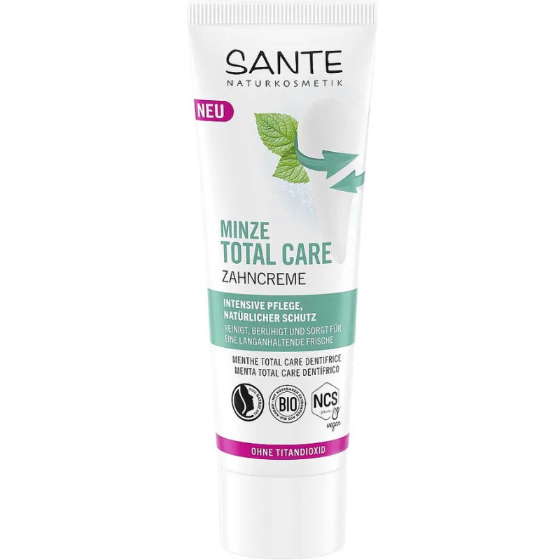 Pasta de Dinti cu Menta si Fluor Total Care 75ml SANTE — preț și oferte