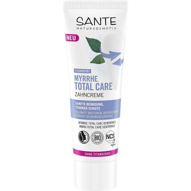 Pasta de Dinti cu Smirna fara Fluor Total Care 75ml SANTE — preț și oferte